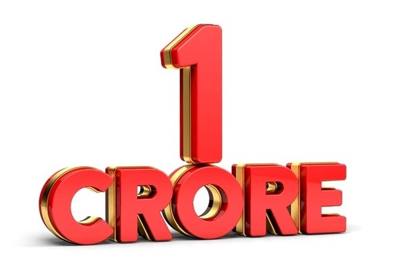 1 Crore Funding Display